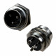 Разъем GX16 3 pin (папа) авиационный штекер для электросамокатов и зарядных устройств