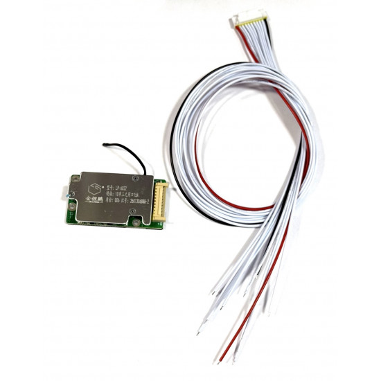 BMS плата 10s 36v 15A с балансиром и термодатчиком