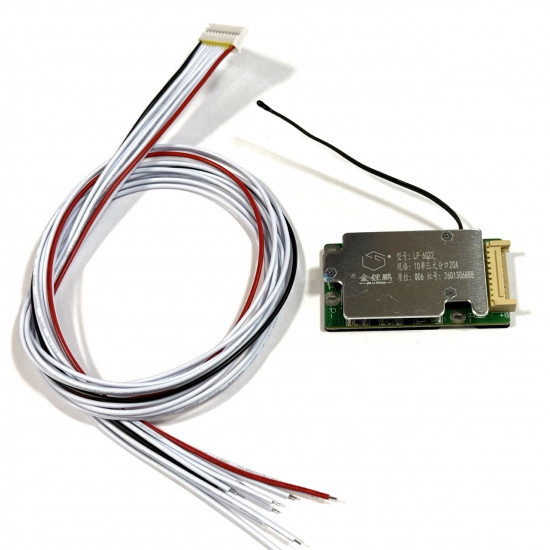 BMS плата 10s 36v 20A с балансиром и термодатчиком