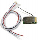 BMS плата 10s 36v 20A с балансиром и термодатчиком