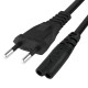 Кабель питания Europlug – IEC C7 («восьмёрка») 1,5 м