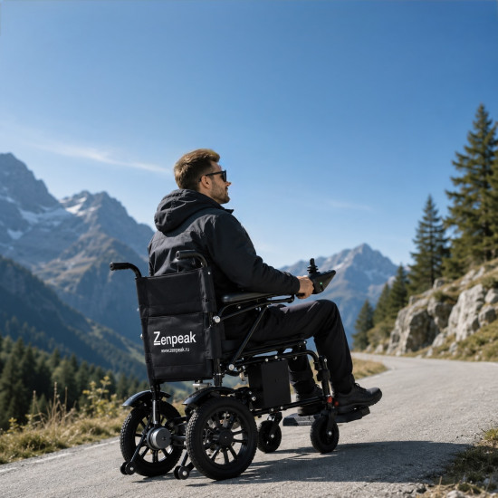 Кресло-коляска с электроприводом Zenpeak Fly