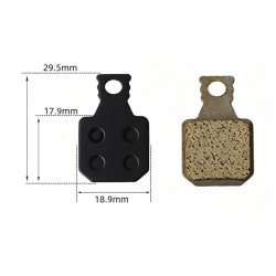 Тормозные колодки Magura MT5 / MT7, полуметалл