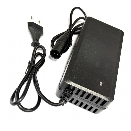 Зарядное устройство 25.6V (29.2V) 5A XLR (M) для LiFePO4 аккумуляторов (с кулером)