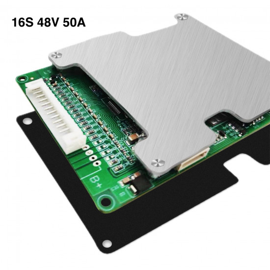 BMS плата 16S 60V 50A с балансировкой и термодатчиком