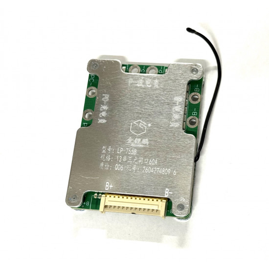 BMS Jin Li Peng LP-7558 13S 48V 60A с балансировкой и усиленным двухсторонним охлаждением